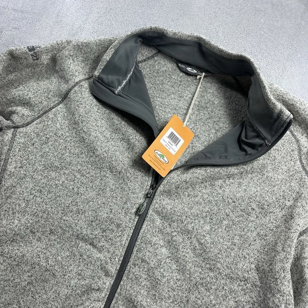 Arborwear MENS Staghorn Stone Gray 1/2 Zip Fleece Pullover Jacket SIZE 3XL NWT
